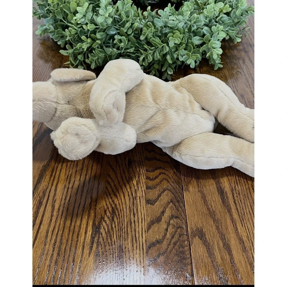 Harley Davidson Motor Cycles Yellow Lab Dog Plush Stuffed‎ Animal